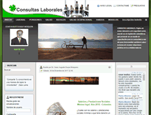 Tablet Screenshot of consultas-laborales.com.co
